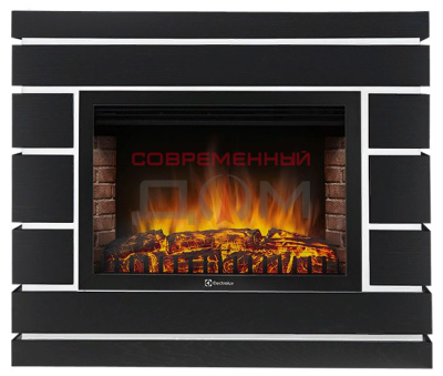 Портал Firelight Moderno 30 шпон черный дуб